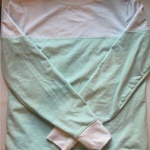 Puma White Golf Sweatshirt